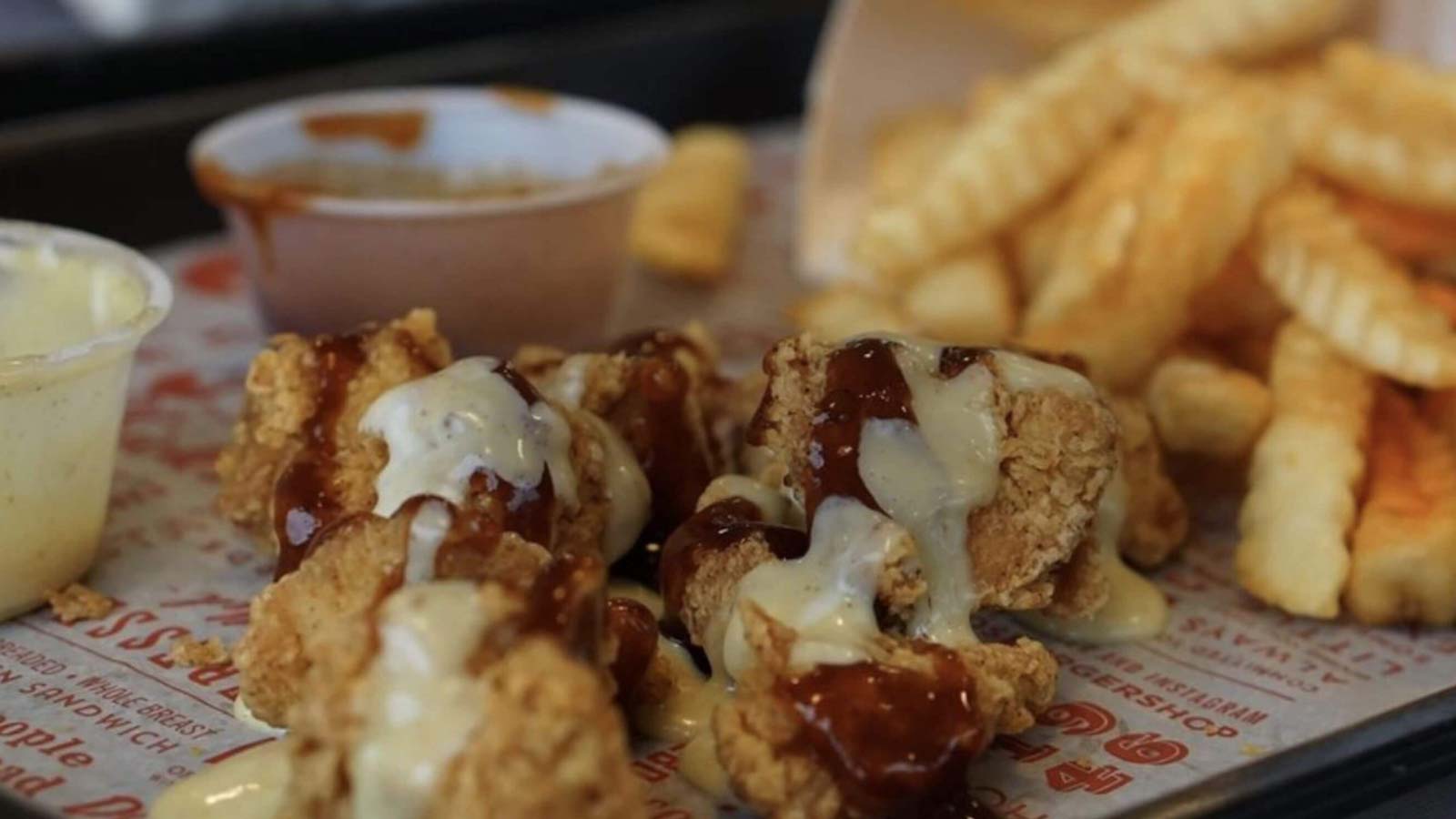 Chicken fingers and fries